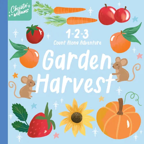 1-2-3 Count Along Adventure: Garden Harvest - Board Book