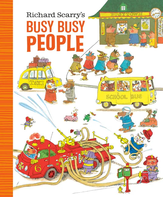 Richard Scarry's Busy Busy People - Board Book