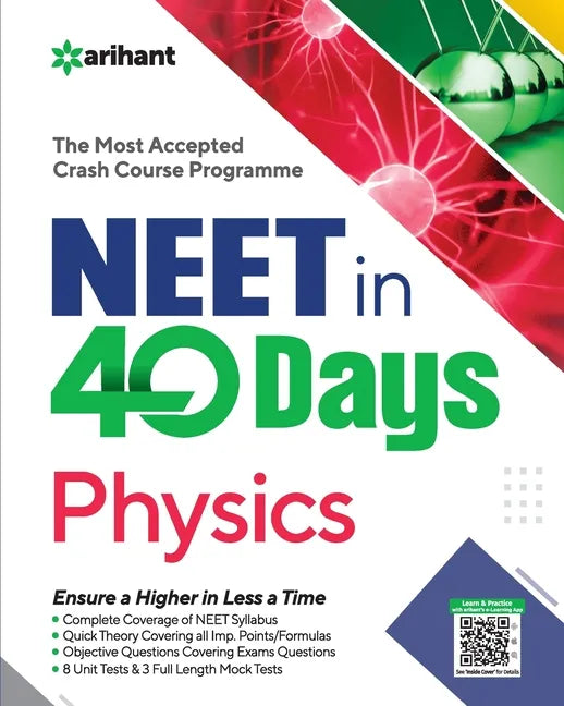40 Days Crash Course for NEET Physics - Paperback