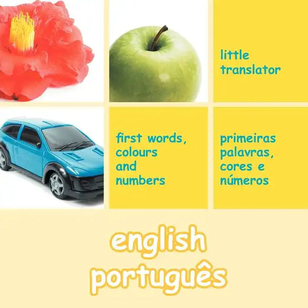 english portugues (English Portuguese): first words, colors and numbers - Paperback
