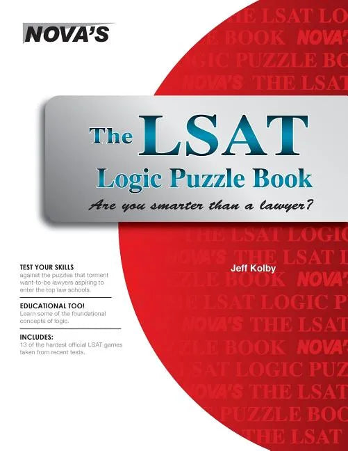 The LSAT Logic Puzzle Book: Are You Smarter than a Lawyer? - Paperback