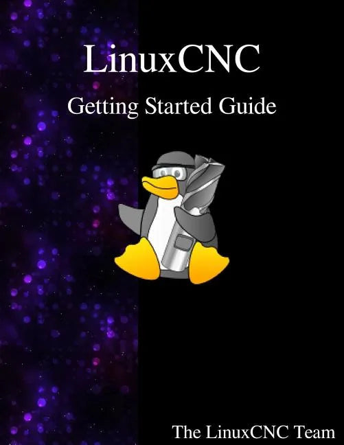 LinuxCNC Getting Started Guide - Paperback