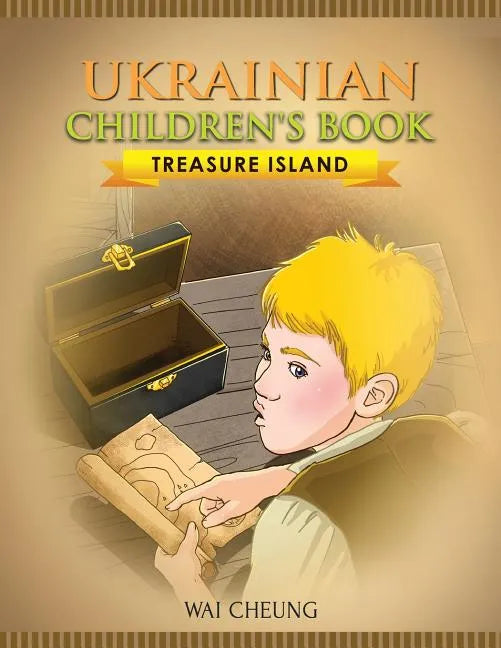 Ukrainian Children's Book: Treasure Island - Paperback