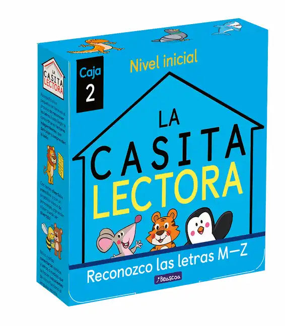 Phonics in Spanish - La Casita Lectora Caja 2: Reconozco Las Letras M-Z (Nivel Inicial) / The Reading House Set 2: Letter Recognition M-Z - Hardcover