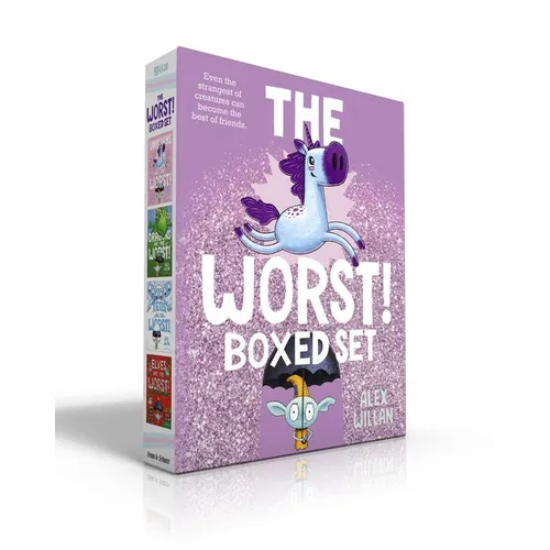 The Worst! Boxed Set: Unicorns Are the Worst!; Dragons Are the Worst!; Yetis Are the Worst!; Elves Are the Worst! - Hardcover