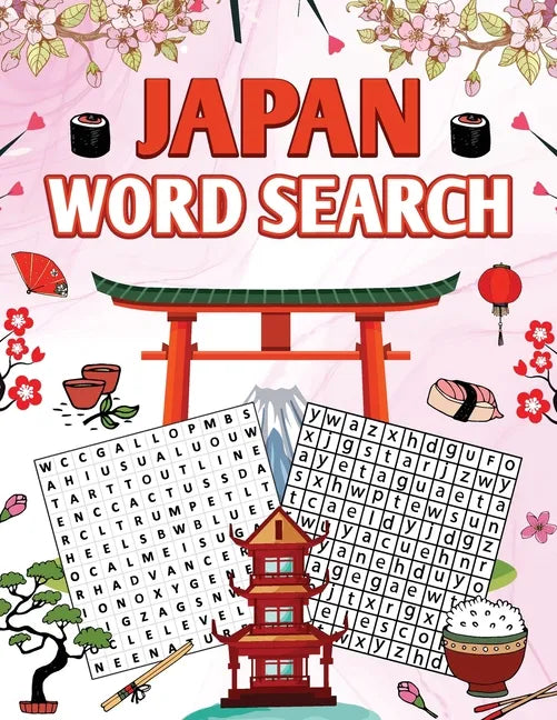Japan Word Search - Paperback