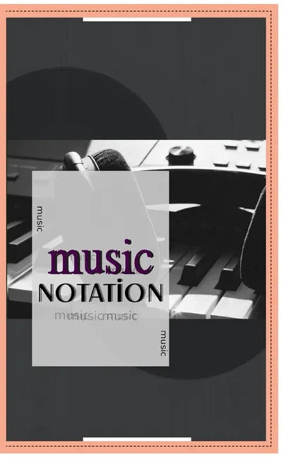 Music Notebook: Music Notation - Paperback
