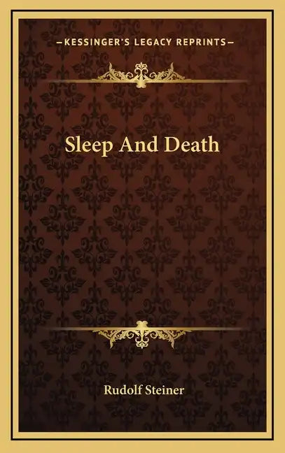 Sleep And Death - Hardcover