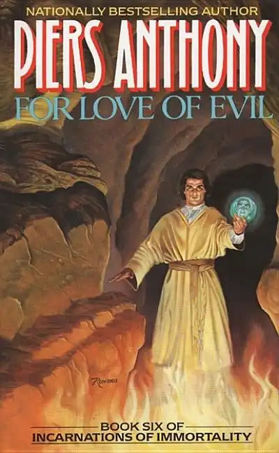 For Love of Evil: Book Six of Incarnations of Immortality - Paperback