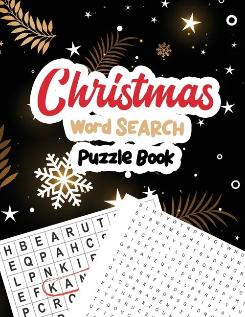 Christmas Word Search Puzzle Book: Christmas Word Search Puzzle, Exercise Your Brain Activity Book, Cleverly Hidden Word Searches for Adults, Teens, a - Paperback