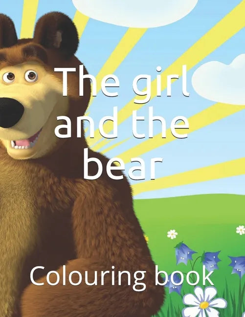 The girl and the bear: Colouring book - Paperback