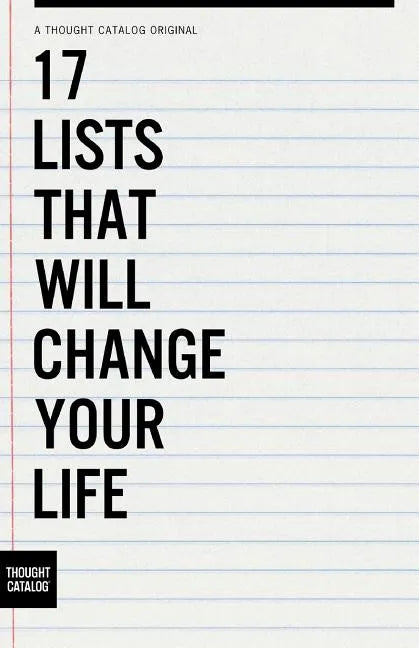 17 Lists That Will Change Your Life - Paperback