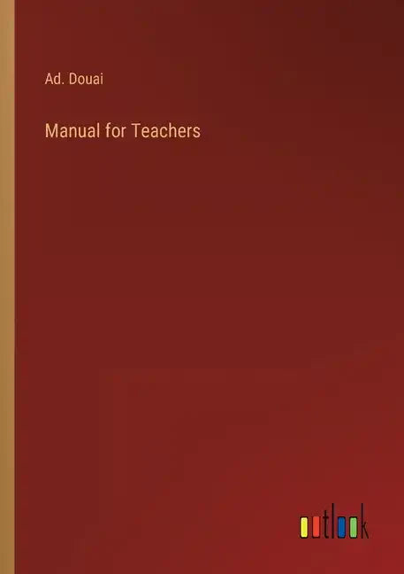 Manual for Teachers - Paperback