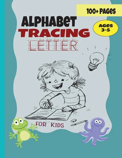 Alphabet Tracing Letter: Animal Alphabet Tracing Letter For Preschool Kids - ABC writing paper with lines - Notebook with Dotted Lined Sheets f - Paperback