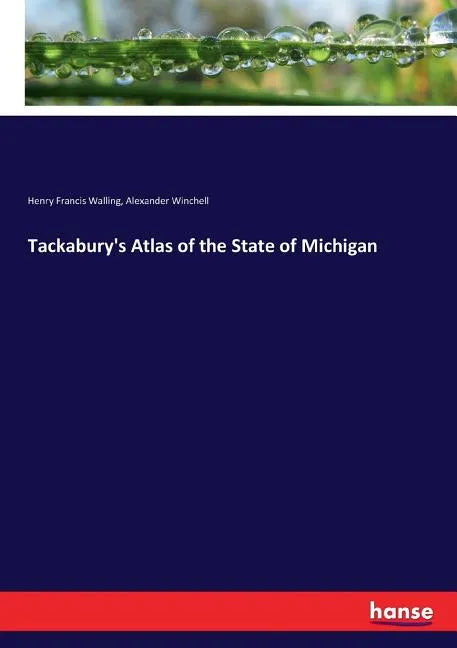 Tackabury's Atlas of the State of Michigan - Paperback
