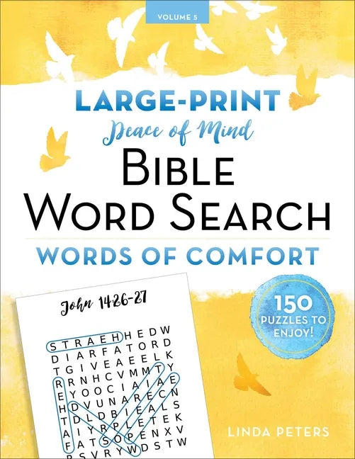 Peace of Mind Bible Word Search: Words of Comfort - Paperback