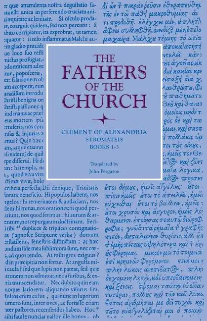 Stromateis, Books 1-3 - Paperback