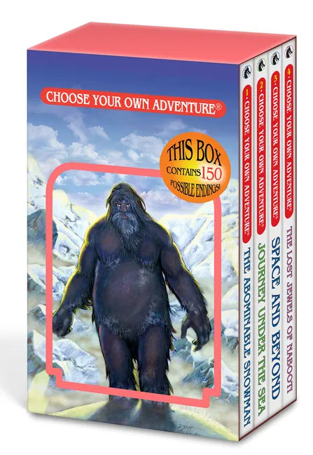 Choose Your Own Adventure 4-Book Boxed Set #1: Origin Four (the Abominable Snowman, Journey Under the Sea, Space and Beyond, the Lost Jewels of Naboot - Boxed Set