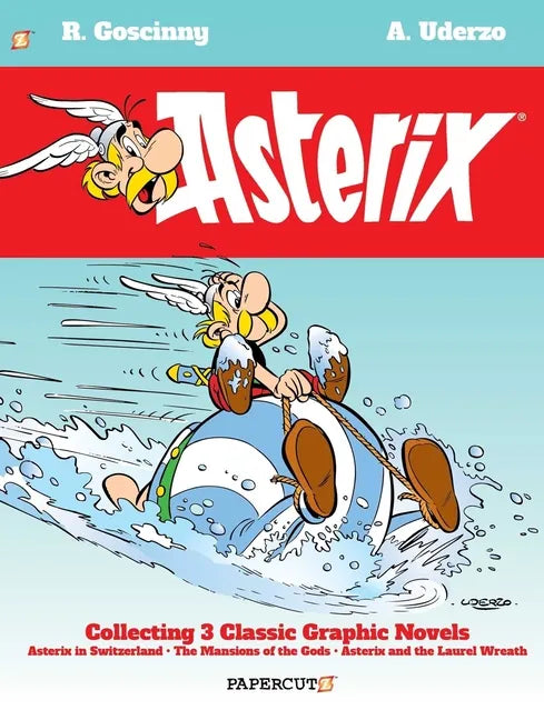 Asterix Omnibus Vol. 6: Collecting Asterix in Switzerland, the Mansions of the Gods, and Asterix and the Laurel Wreath - Hardcover