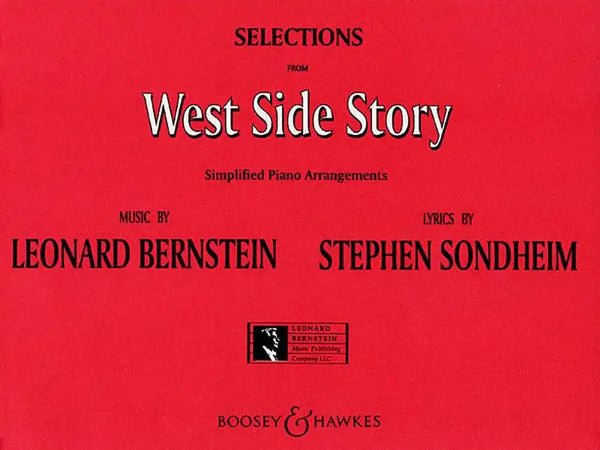 West Side Story: Simplified Piano Arrangements - Paperback
