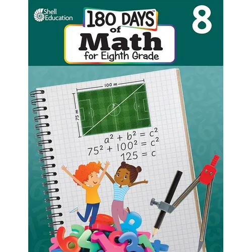 180 Days of Math for Eighth Grade: Practice, Assess, Diagnose - Paperback