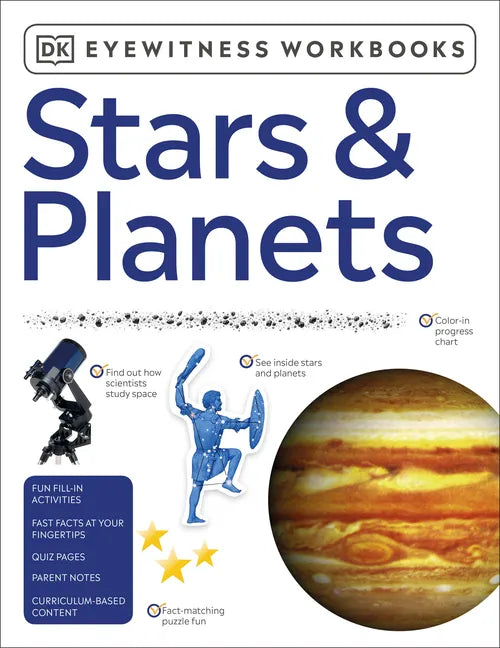 Eyewitness Workbooks Stars & Planets - Paperback