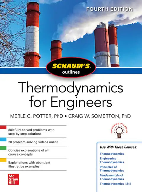 Schaums Outline of Thermodynamics for Engineers, Fourth Edition - Paperback
