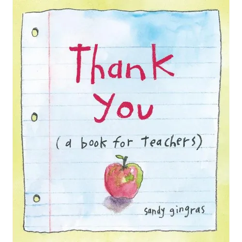 Thank You: (A Book for Teachers) - Hardcover
