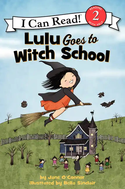 Lulu Goes to Witch School: A Halloween Book for Kids - Paperback