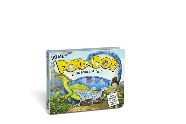 Poke-A-Dot: Dinosaurs A to Z - Board Book