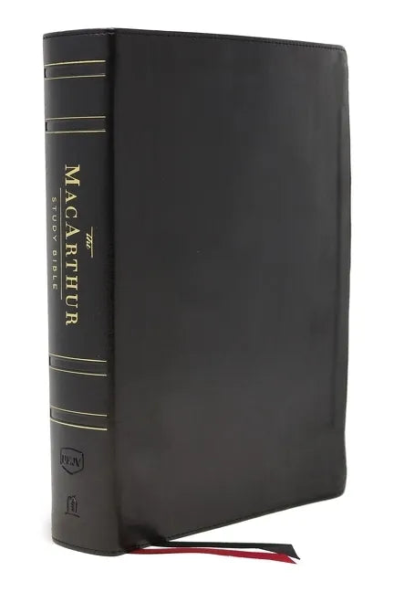Nkjv, MacArthur Study Bible, 2nd Edition, Genuine Leather, Black, Thumb-Indexed, Comfort Print: Unleashing God's Truth One Verse at a Time - Leather