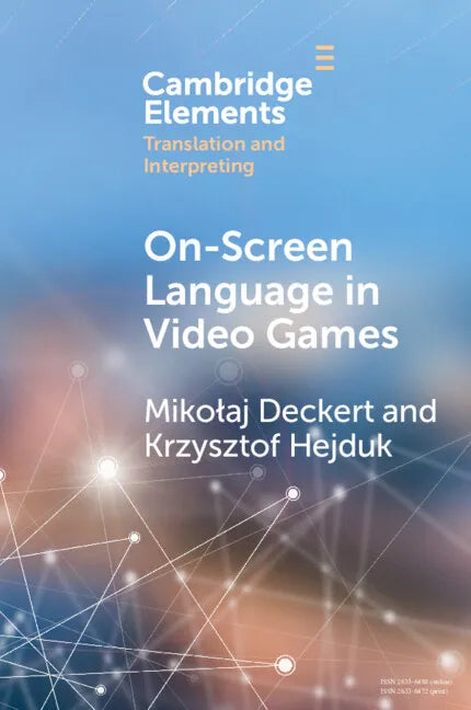 On-Screen Language in Video Games - Paperback