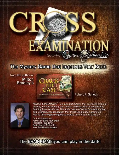 Cross Examination: The Mystery Game That Improves Your Brain - Paperback