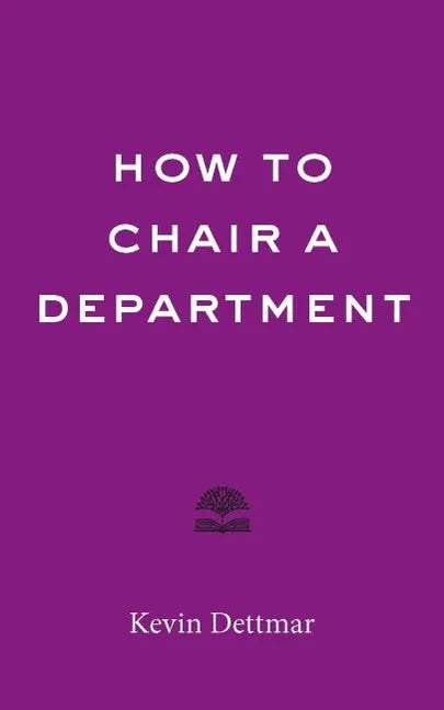 How to Chair a Department - Paperback