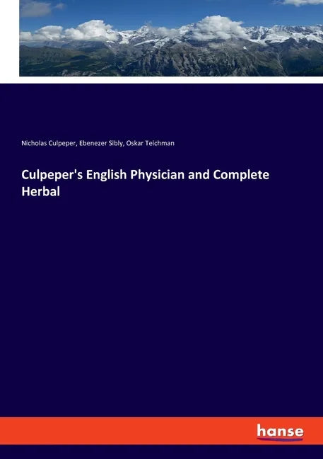 Culpeper's English Physician and Complete Herbal - Paperback
