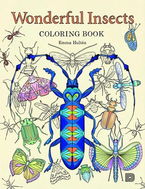 Wonderful Insects Coloring Book - Paperback