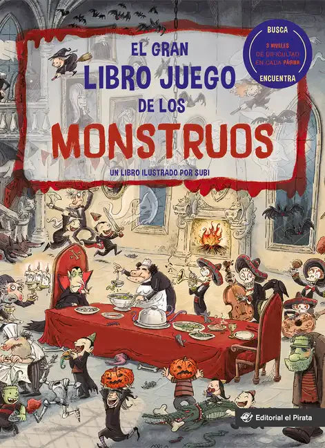 El Gran Libro Juego de Los Monstruos - Board Book