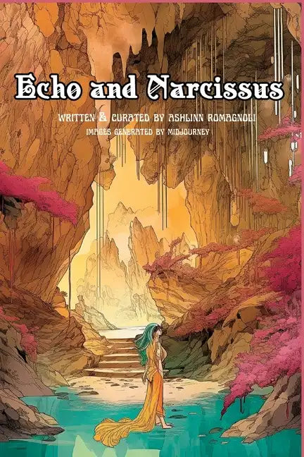 Echo and Narcissus - A Greek Myth Graphic Novella Powered by AI - Paperback