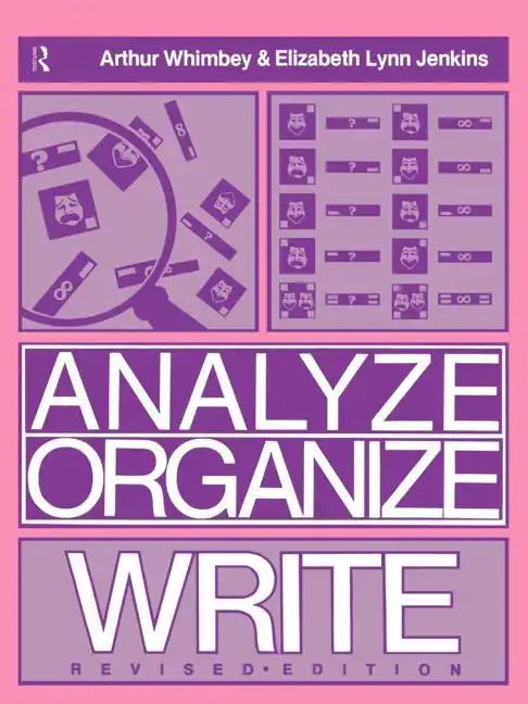 Analyze, Organize, Write - Paperback