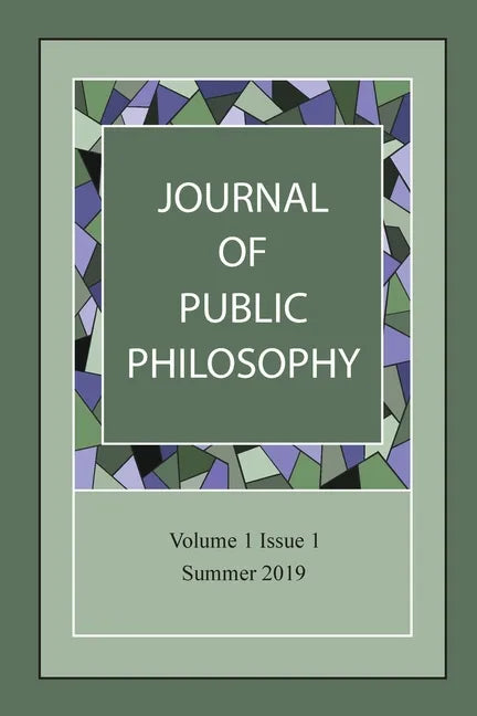 Journal of Public Philosophy - Paperback