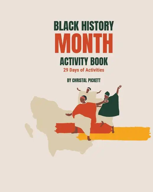Black History Month Activity Book: 29 Days of Activities - Paperback
