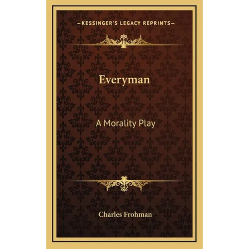 Everyman: A Morality Play - Hardcover