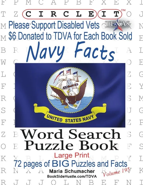 Circle It, United States Navy Facts, Word Search, Puzzle Book - Paperback