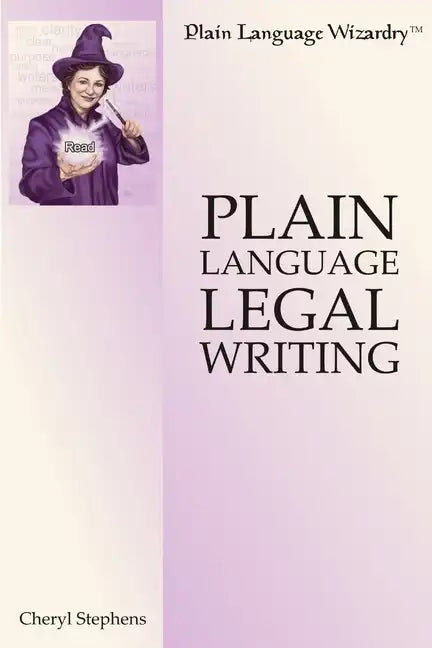 Plain Language Legal Writing - Paperback