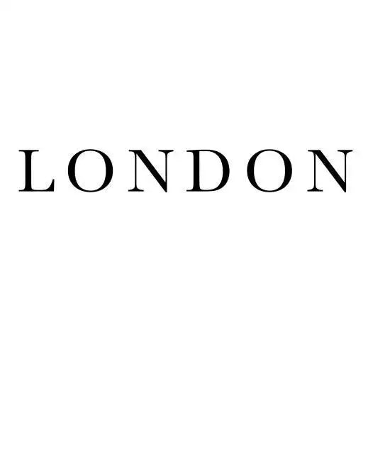 London: Decorative stacking book for interior design styling Accessorize your coffee table and book shelves Combine different - Paperback