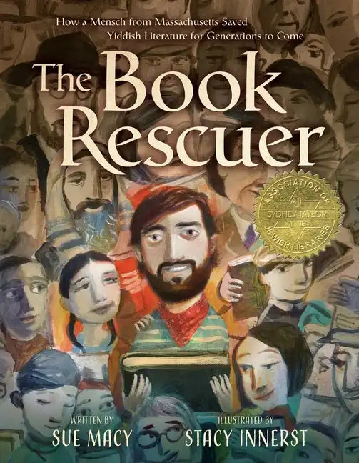 The Book Rescuer: How a Mensch from Massachusetts Saved Yiddish Literature for Generations to Come - Hardcover