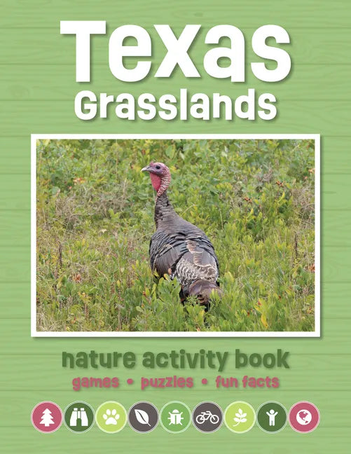 Texas Grasslands Nature Activity Book - Paperback