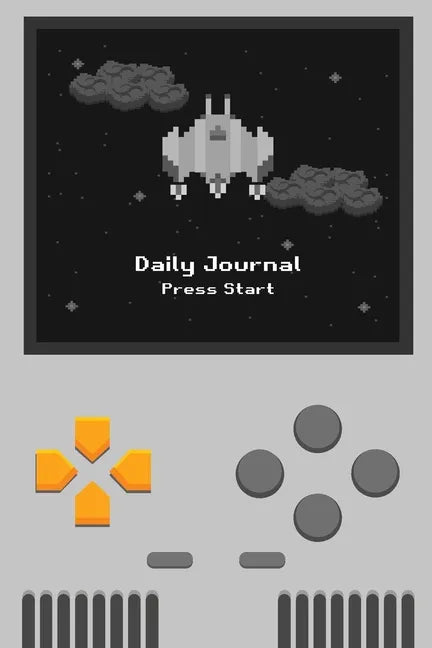 8Bit Daily Planner & Journal: Video Game Themed Journal Planner with Gratitude 120 pages 6x9 for Kids - Paperback