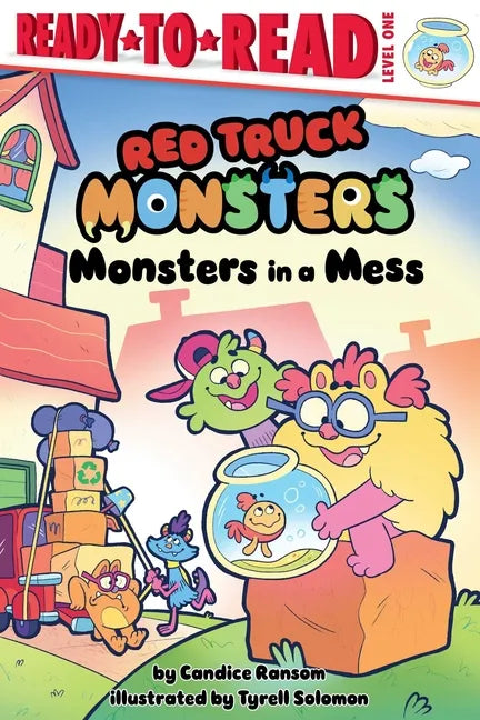 Monsters in a Mess: Ready-To-Read Level 1 - Hardcover