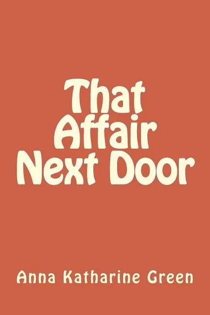 That Affair Next Door - Paperback